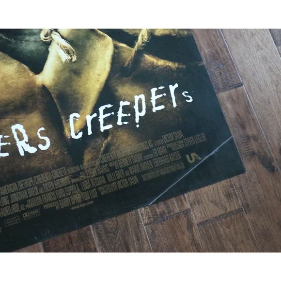 VINTAGE Jeepers Creepers 2001 Original Movie Poster Double Sided Mirror